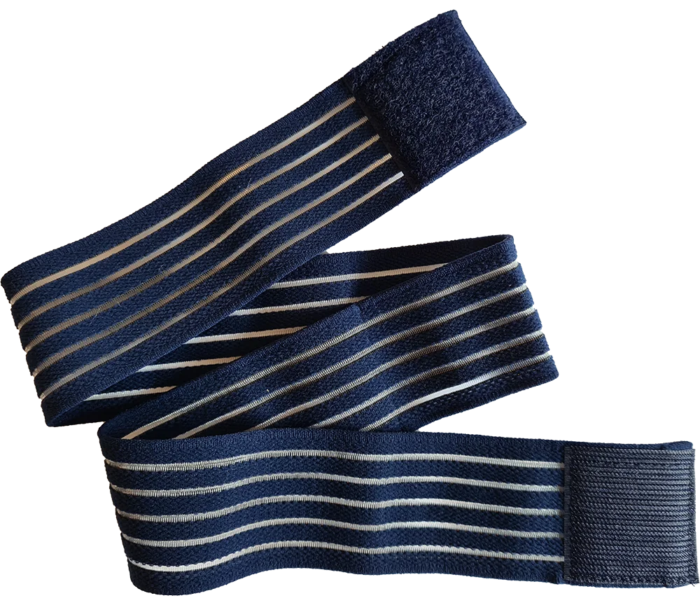 Fixier-, Klett-, & Befestigungsband elastisch - 80 x 5 cm - für Healy Gerät, MagHealy, Elektro- & Tens- Stimulationsgeräte