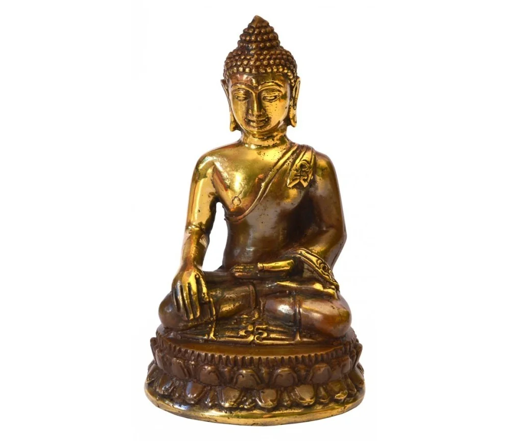 "Thai Buddha" Messing antik 4x8cm