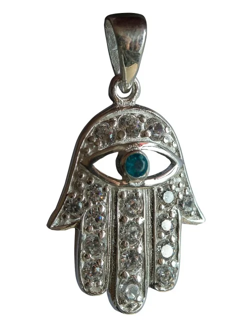 Anhänger "Hand of Fatima" 18 Zirkonia 2