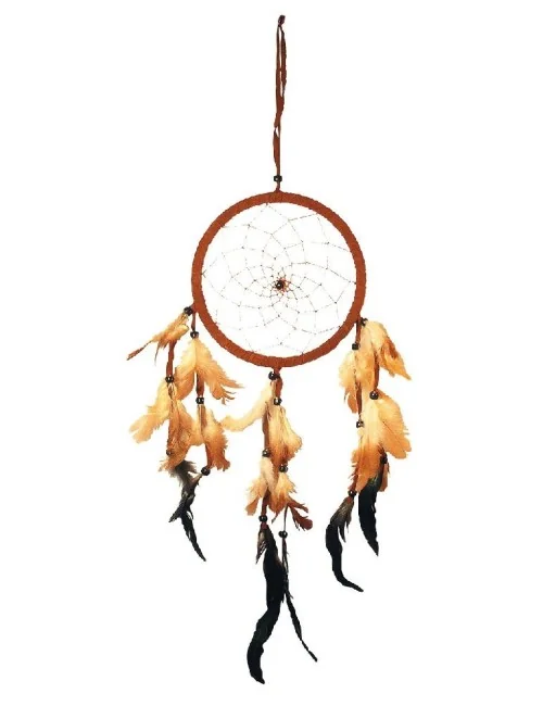 Traumfänger Leder 10cm