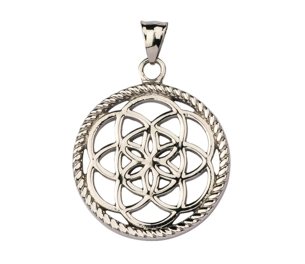 Anhänger - Saat des Lebens, silber