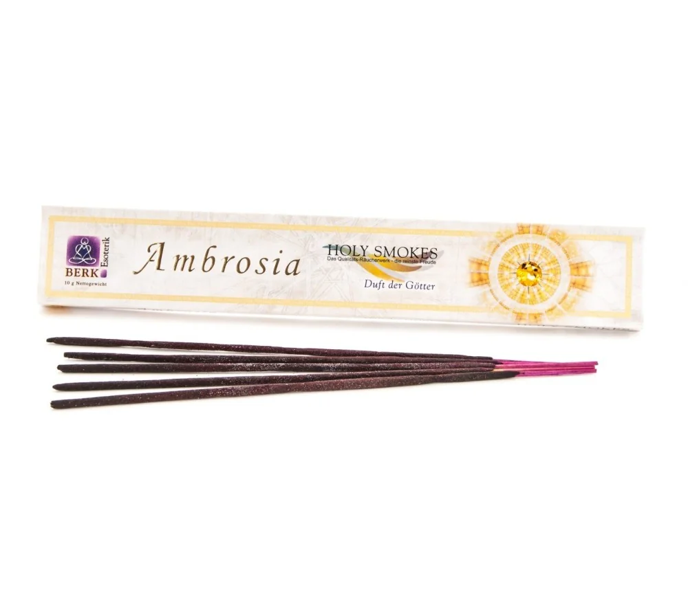 Holy Smokes - Räucherstäbchen - Ambrosia - 12 Stück -ca. 10gr