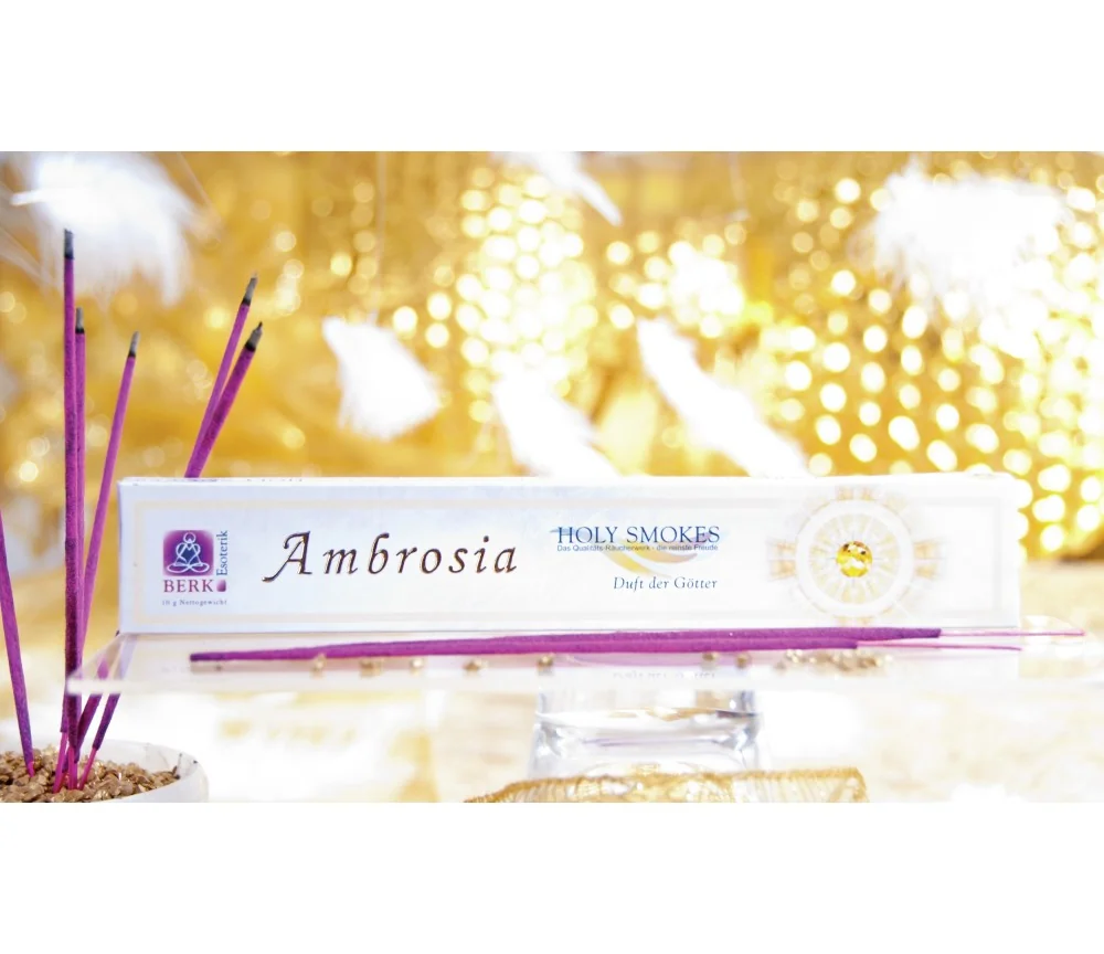 Holy Smokes - Räucherstäbchen - Ambrosia - 12 Stück -ca. 10gr
