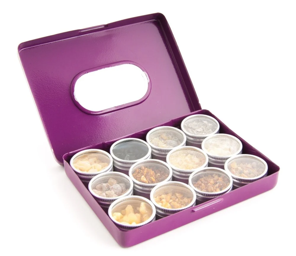 Räuchersortiment - Reine Harze - 12 Döschen