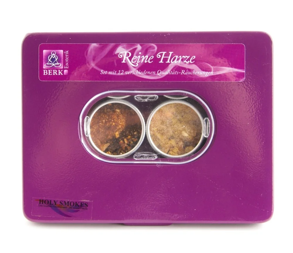 Räuchersortiment - Reine Harze - 12 Döschen