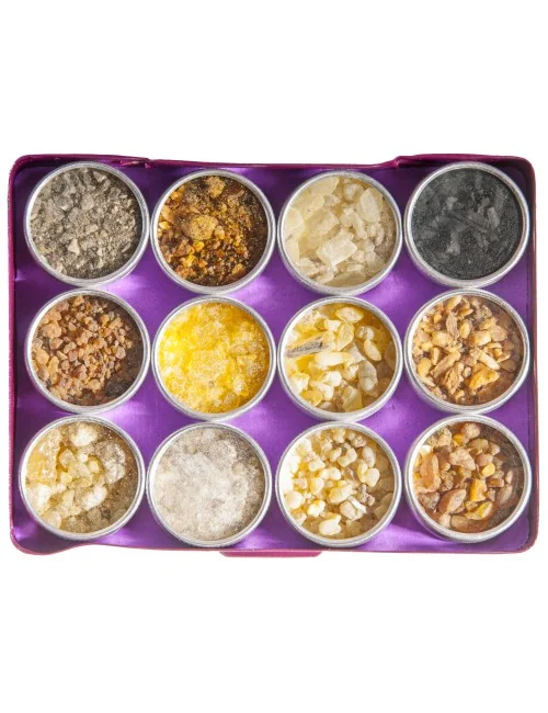 Räuchersortiment - Reine Harze - 12 Döschen