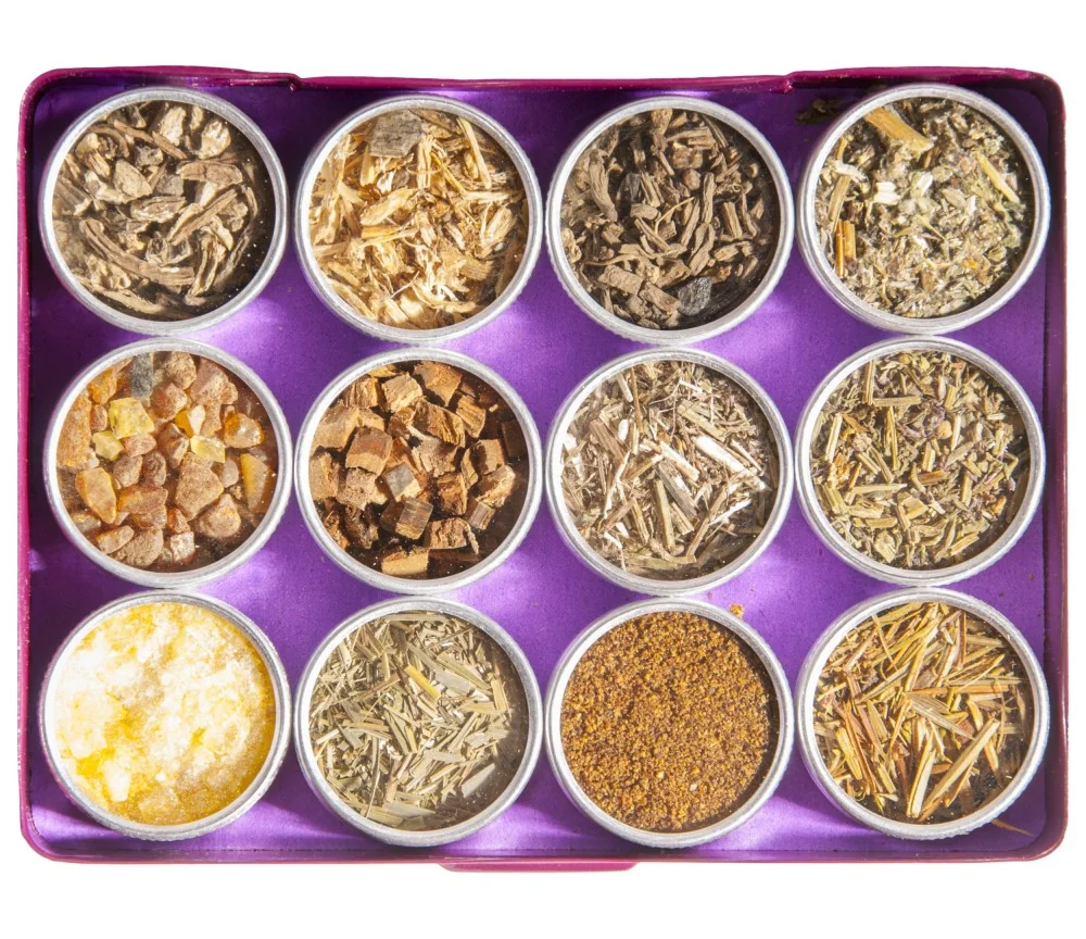 Räuchersortiment - Rauhnacht- 12 Döschen