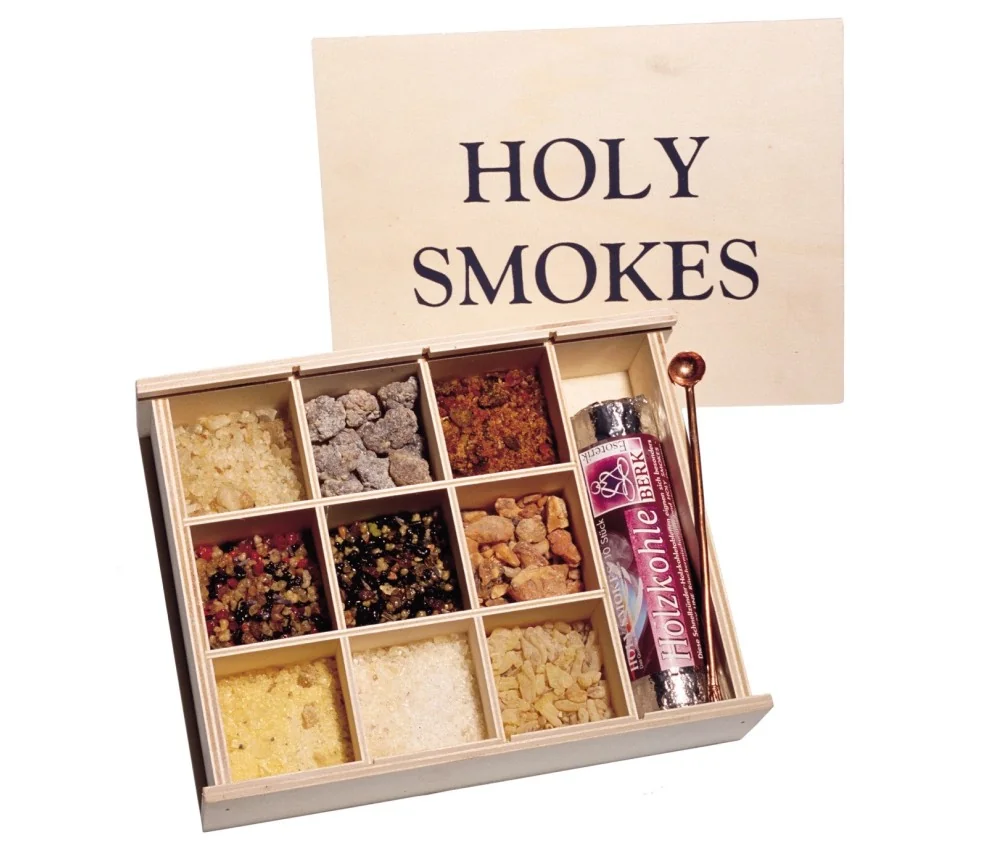 Räucherharz-Geschenksortiment - inkl. 9 verschiedenen Harzen