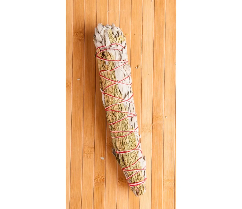 Smudge Bündel - Räucherware - Weißer Salbei & Zeder- Bündel groß