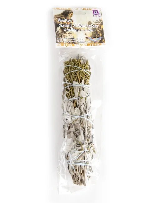 Smudge Bündel - Räucherware - Weißer Salbei & Wacholder - Bündel groß