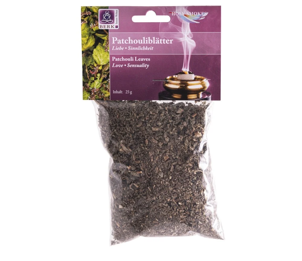 Holy Smokes - Räucherwerk in Tüten - Patchouliblätter