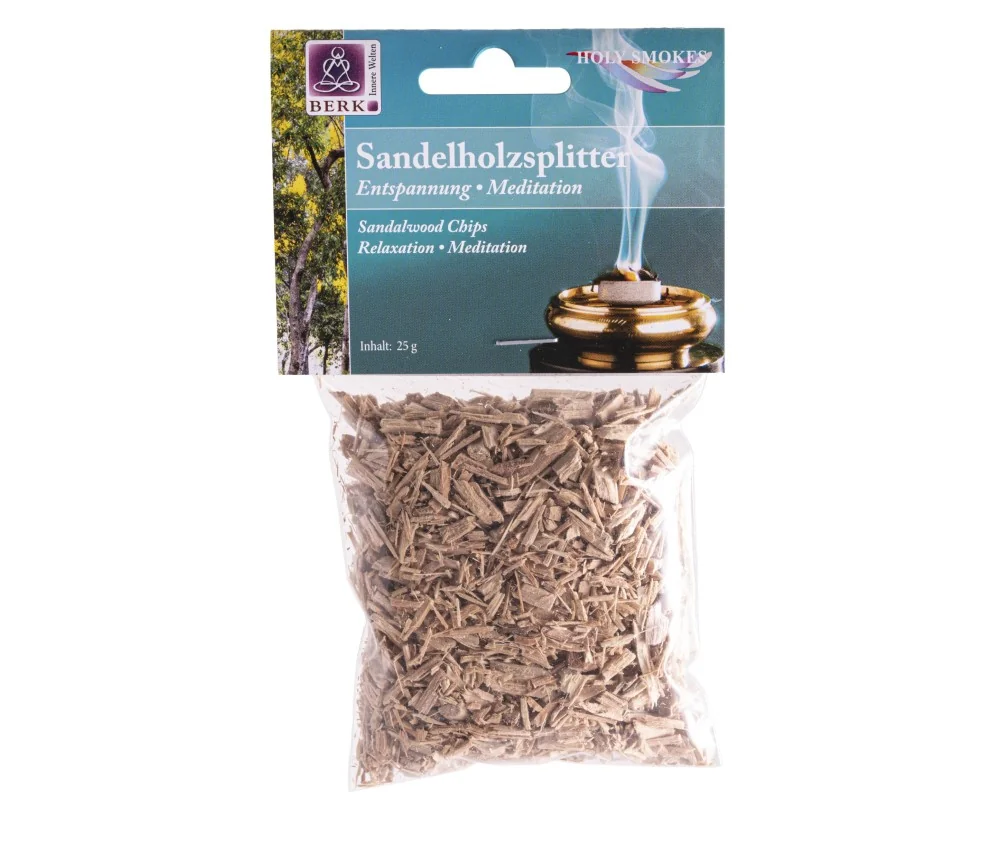 Holy Smokes - Räucherwerk in Tüten - Sandelholzsplitter