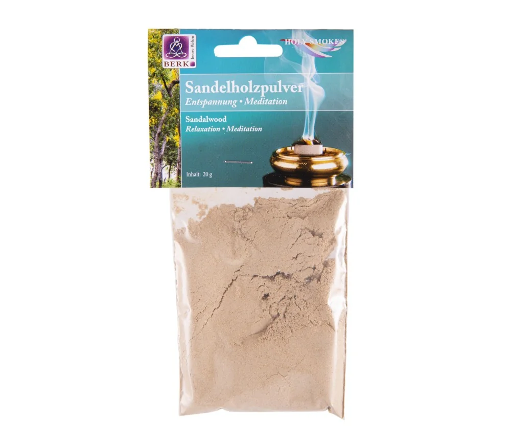Holy Smokes - Räucherwerk in Tüten - Sandelholzpulver
