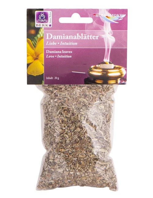 Holy Smokes - Räucherwerk in Tüten - Damianablätter