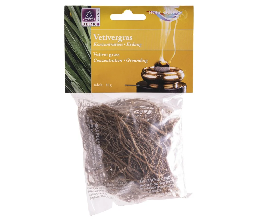 Holy Smokes - Räucherwerk in Tüten - Vetivergras