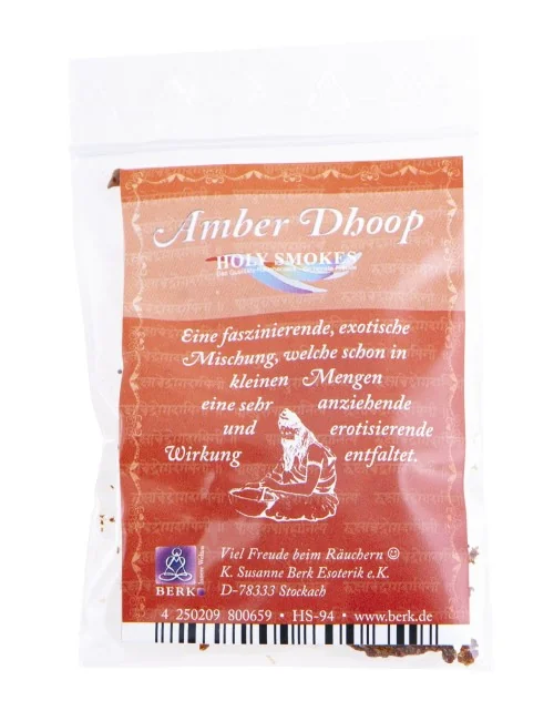 Räucherware - Amber Dhoop