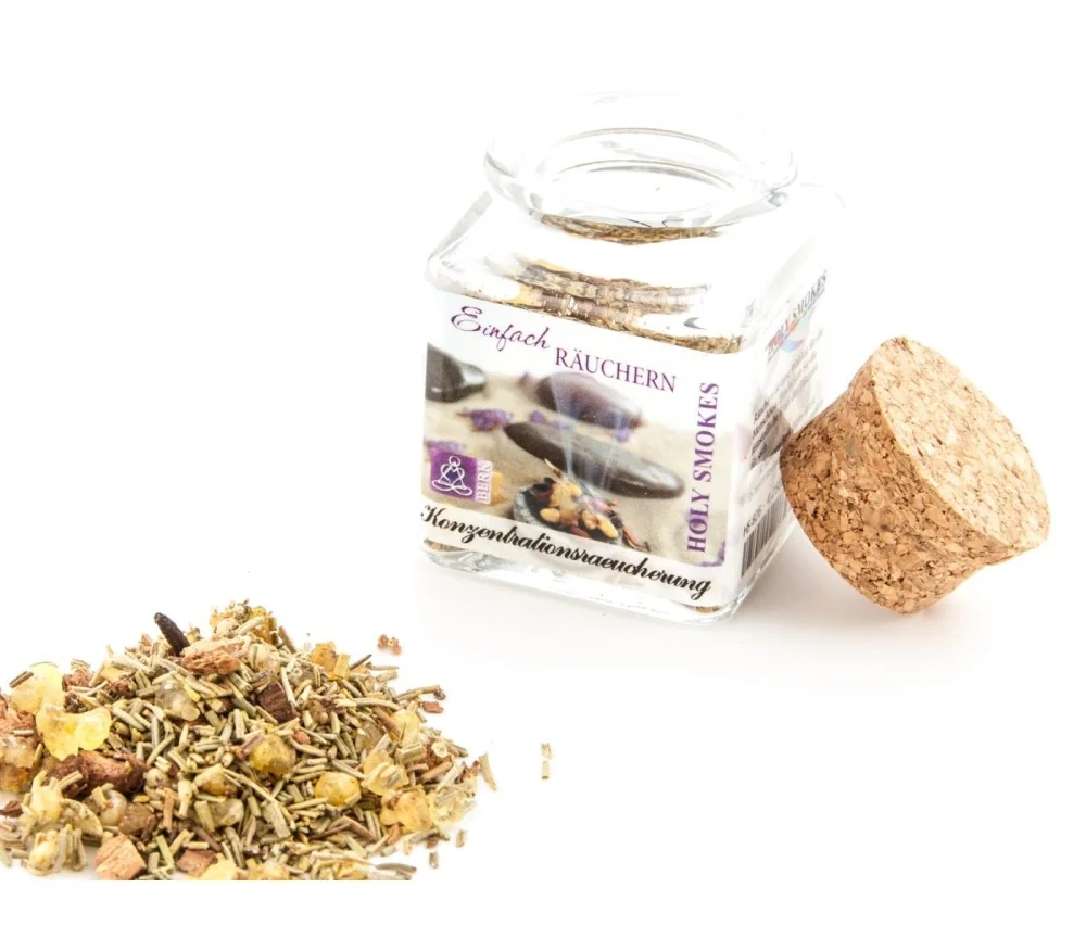 Holy Smokes - Einfach Räuchern - Räuchermischung - Konzentrationsräucherung