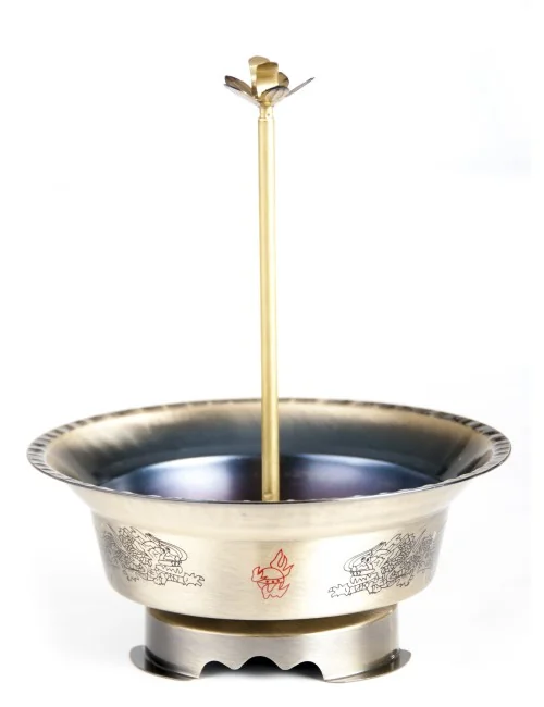 Räucherspiralen Halter - für kleine Räucherspiralen aus Eisen