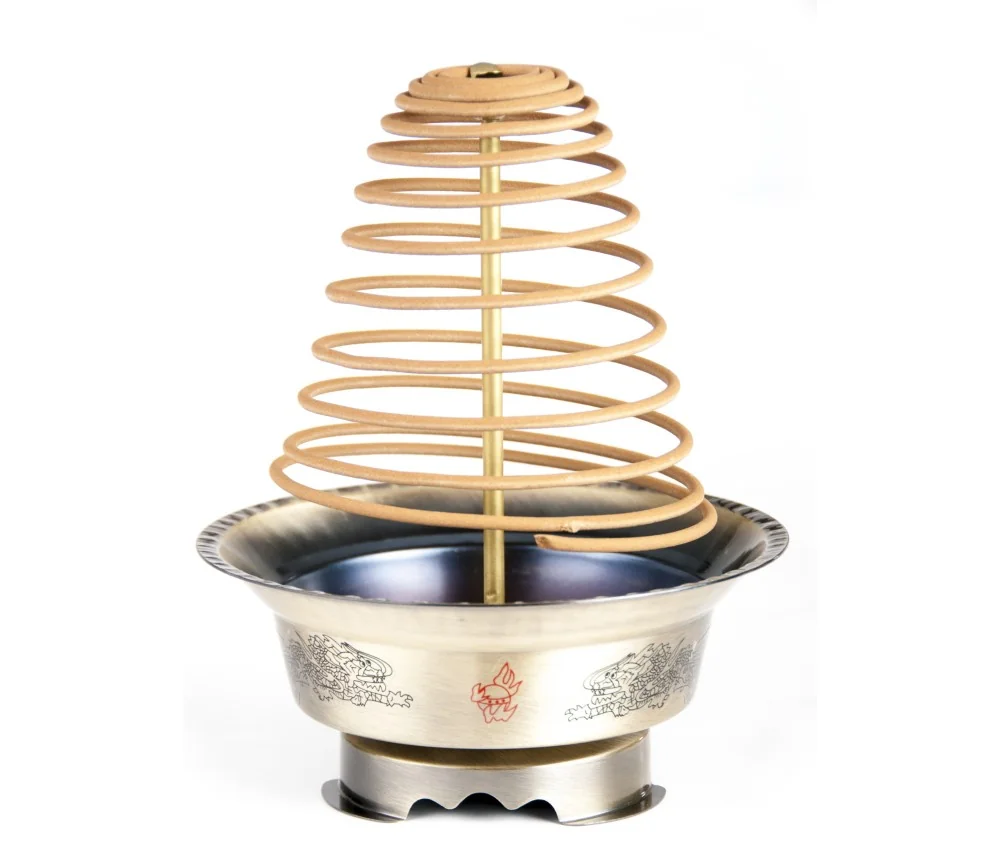 Räucherspiralen Halter - für kleine Räucherspiralen aus Eisen