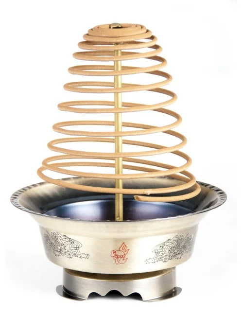 Räucherspiralen Halter - für kleine Räucherspiralen aus Eisen