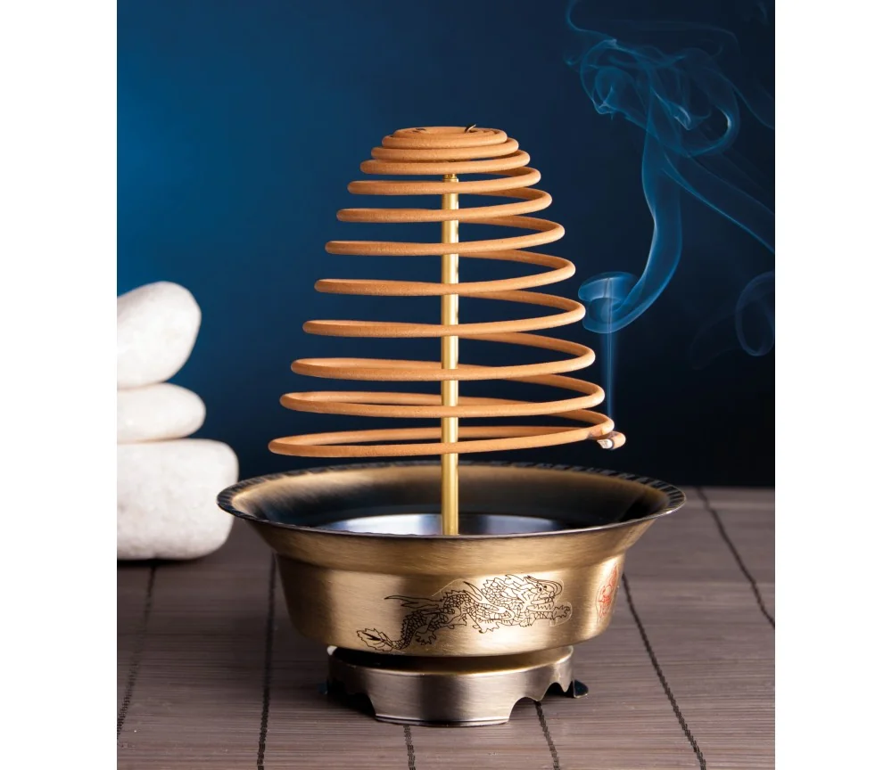 Räucherspiralen Halter - für kleine Räucherspiralen aus Eisen