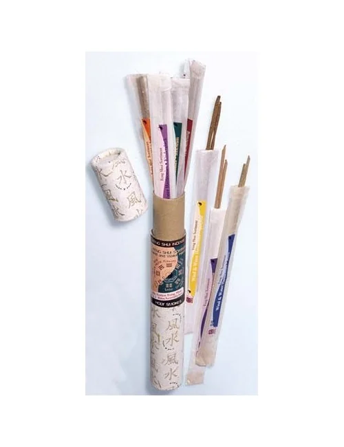Holy Smokes - Räucherstäbchen Feng Shui - Wind & Water Harmonies- 18 Stück (2x je Sorte)