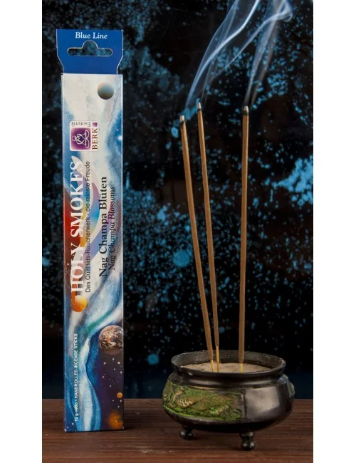 Holy Smokes - Räucherstäbchen - Blue Line - Nag Champa Blüten