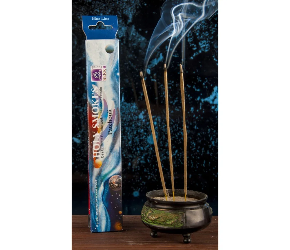 Holy Smokes - Räucherstäbchen - Blue Line - Patchouli