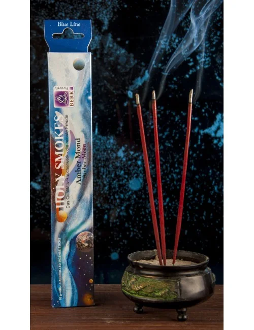 Holy Smokes - Räucherstäbchen - Blue Line - Amber Mond
