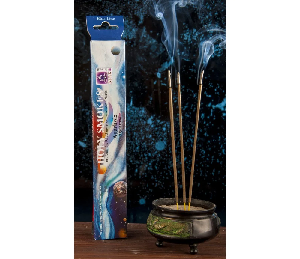 Holy Smokes - Räucherstäbchen - Blue Line - Agarholz