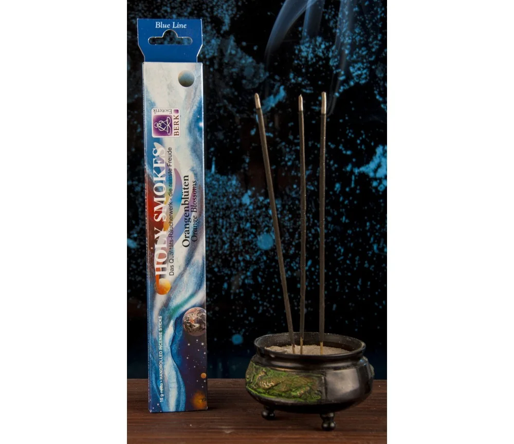 Holy Smokes - Räucherstäbchen - Blue Line - Orangenblüten