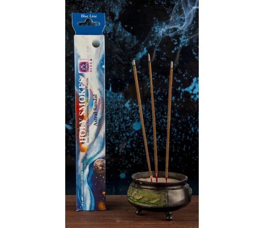 Holy Smokes - Räucherstäbchen - Blue Line - Astral Sandel