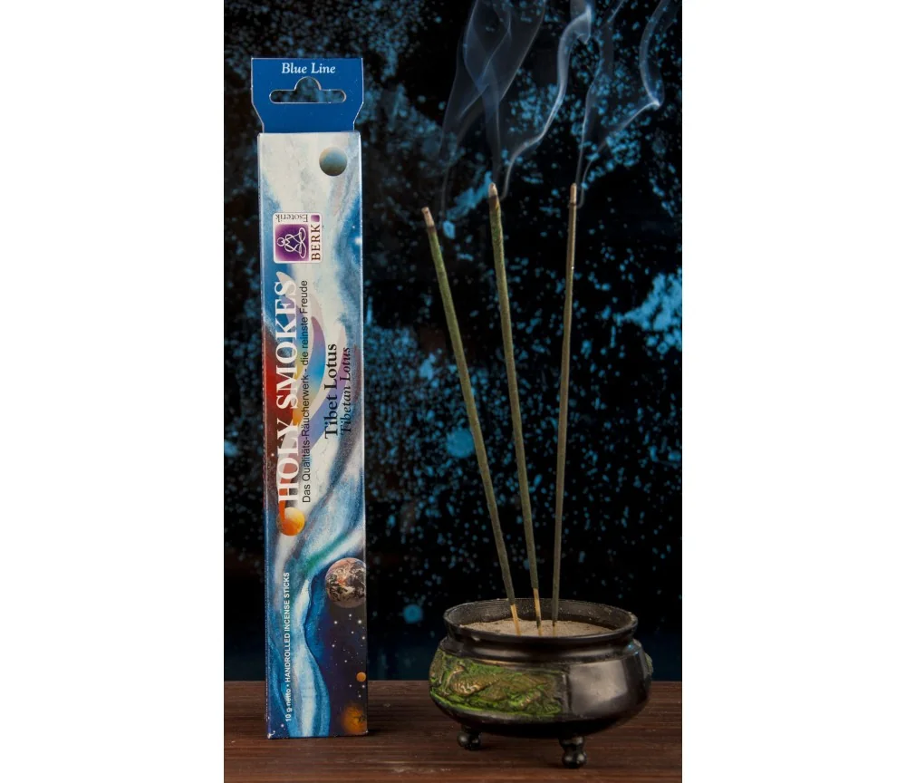 Holy Smokes - Räucherstäbchen - Blue Line - Tibet Lotus