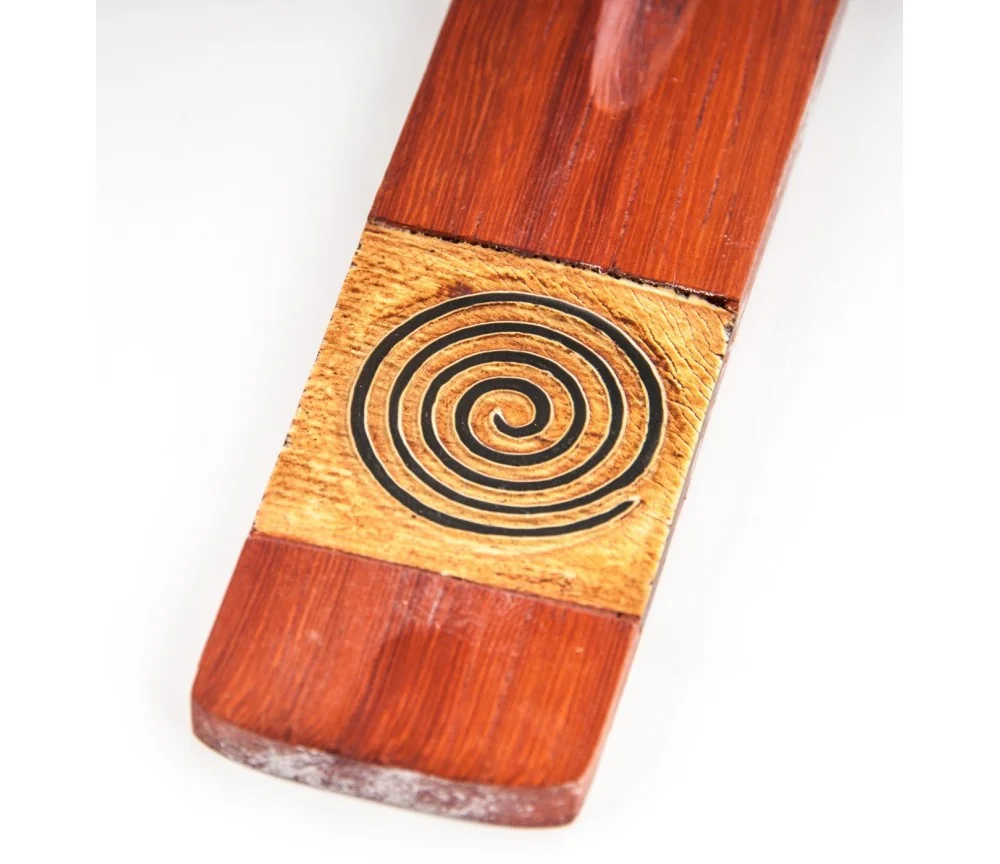 Räucherstäbchenhalter - Spirale- rot