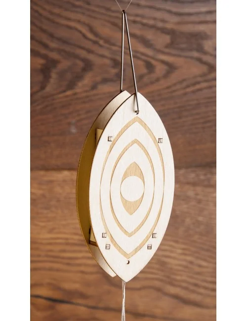 Holz Lichtobjekt - Buddha - 30 cm