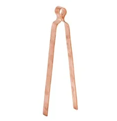 Räucherzange Kupfer mit Gravur 22x1,5 cm