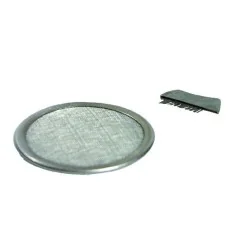 Räuchersieb Set - Edelstahl- 8,5 cm inkl. Bürstchen