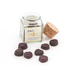 Räucherware - Ambrosia Herz im Glas - 12 Stück