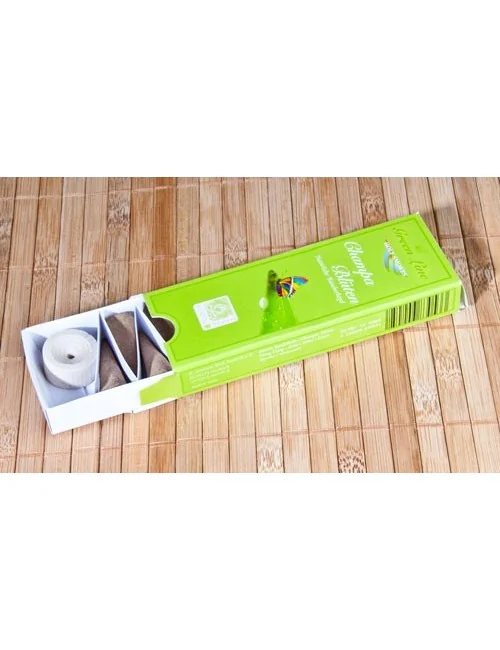 Hoy Smokes - Räucherkegel - Green Line - Champa-Blüten