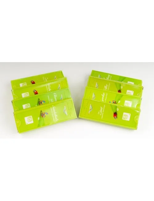 Holy Smokes - Green Line Räucherkegel Paket - 8 er Pack - 1x je Sorte