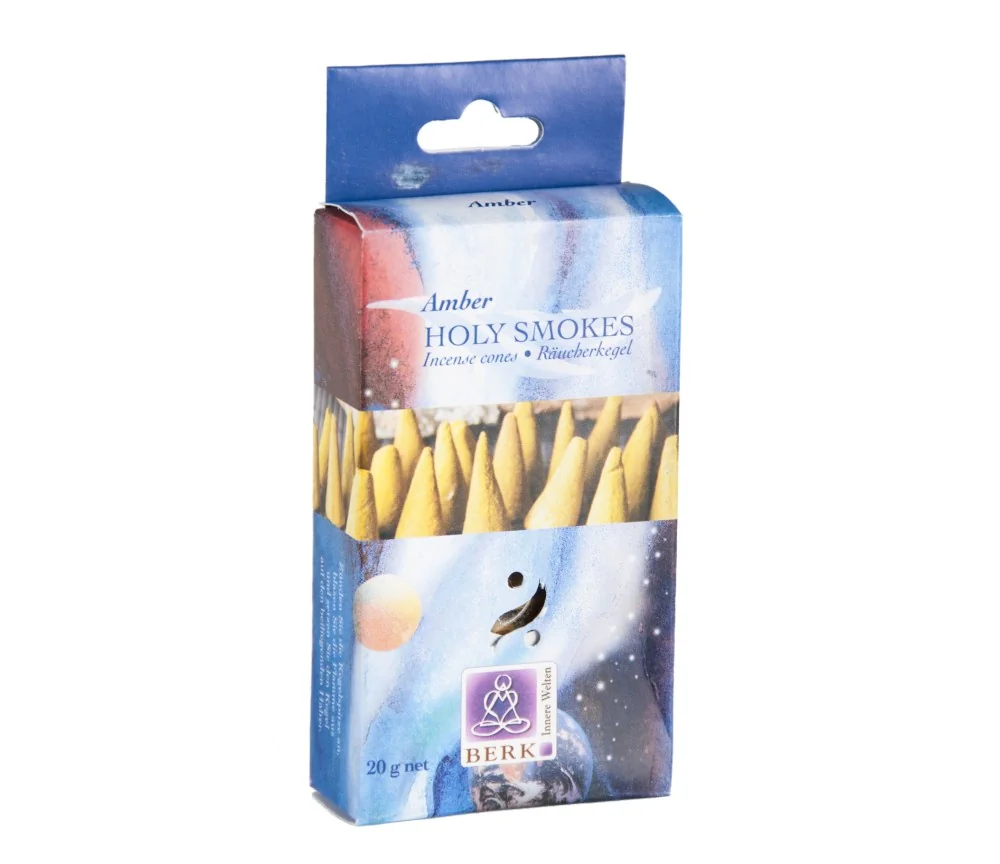 Holy Smokes - Räucherkegel - Amber 20gr.