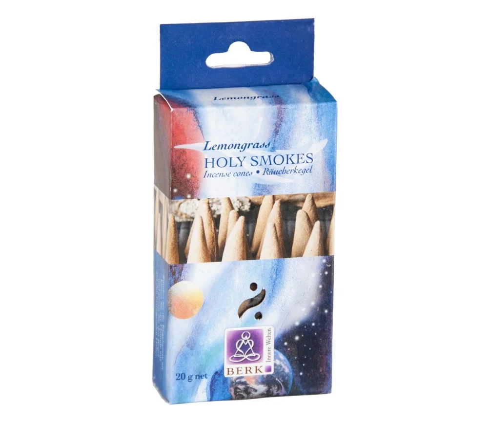 Holy Smokes - Räucherkegel - Lemongras