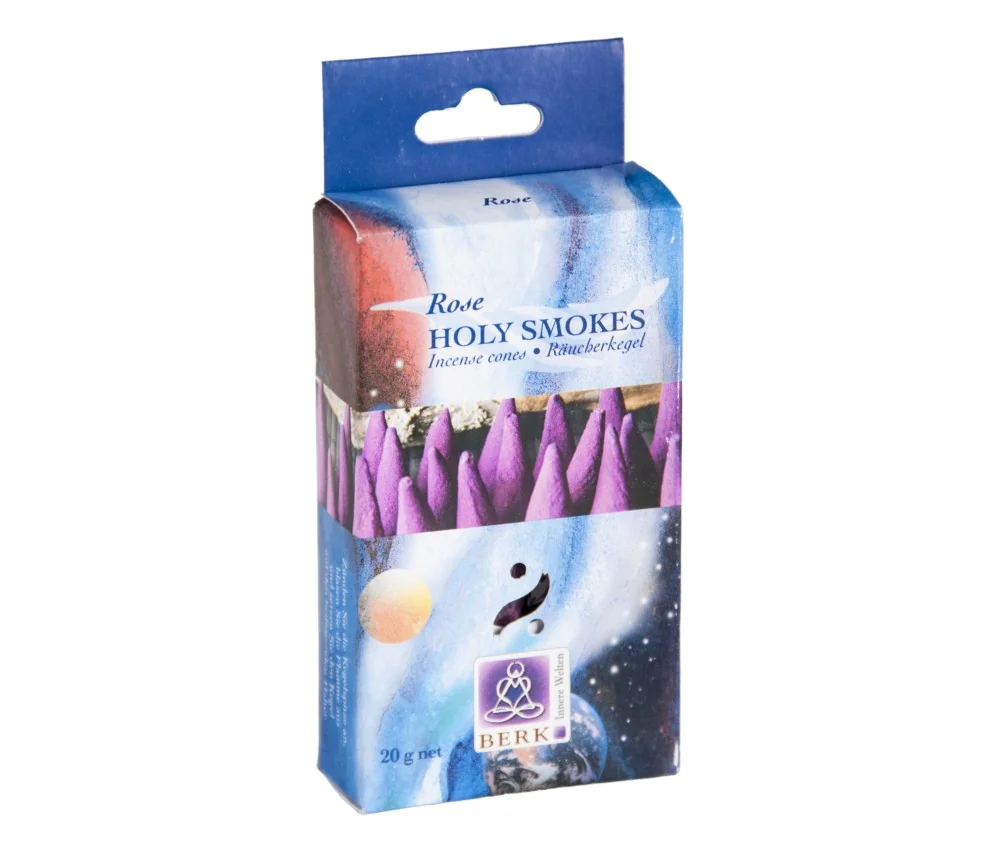 Holy Smokes - Räucherkegel - Rose 20gr.