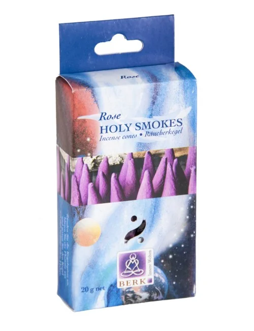Rose - Räucherkegel