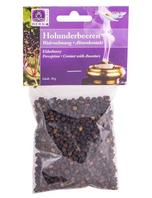 Holy Smokes - Räucherwerk in Tüten - Holunderbeeren
