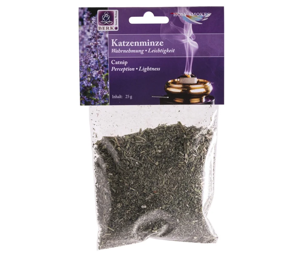 Holy Smokes - Räucherwerk in Tüten - Katzenminze 25g