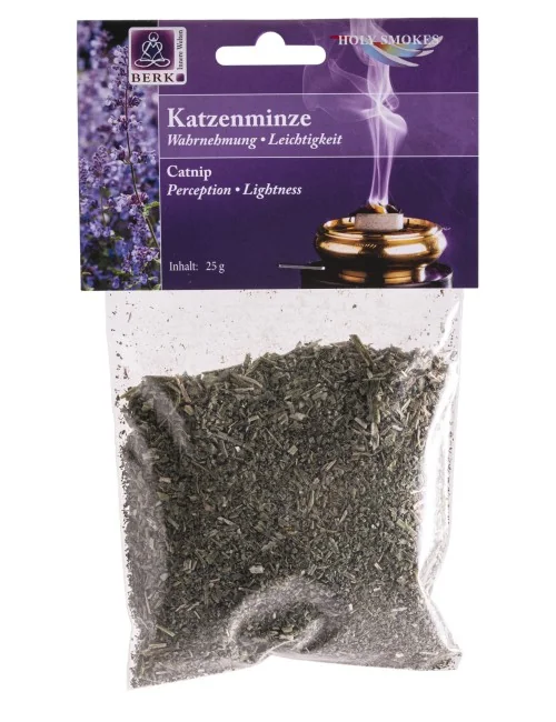 Holy Smokes - Räucherwerk in Tüten - Katzenminze 25g