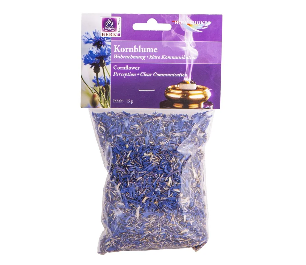 Holy Smokes - Räucherwerk in Tüten - Kornblume 15g