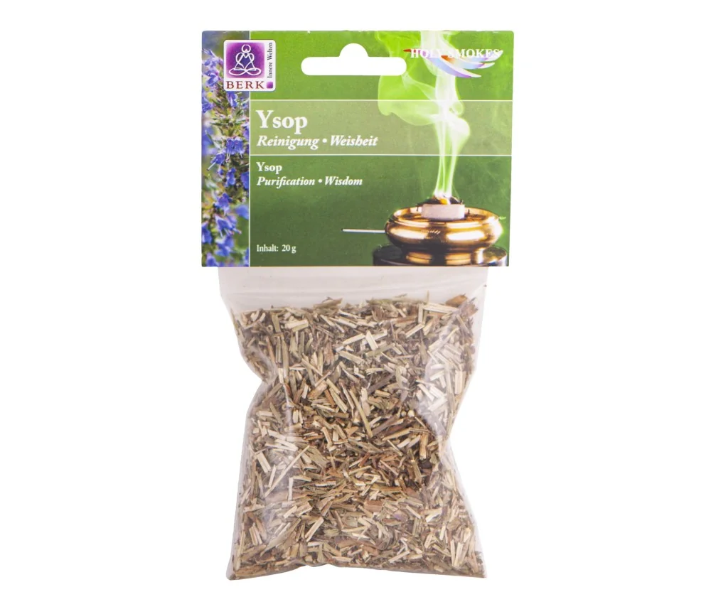 Holy Smokes - Räucherwerk in Tüten - Ysop 20 g