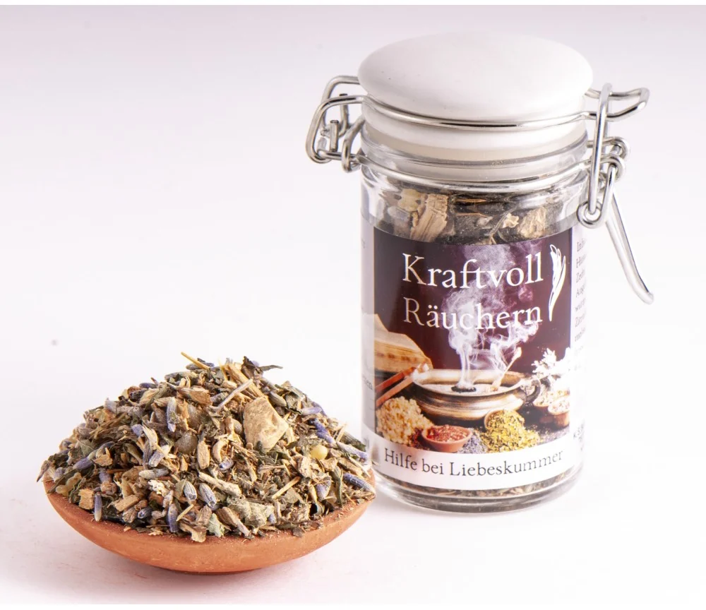 Räucherware - Kraftvoll Räuchern - Hilfe bei Liebeskummer